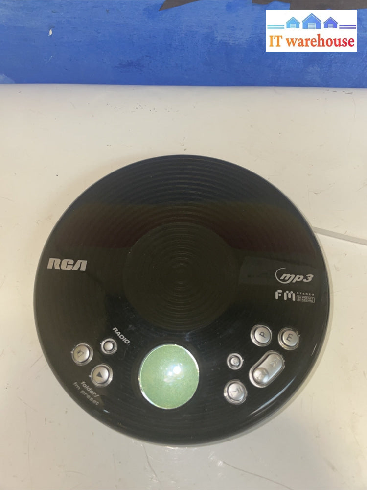 RCA RP2730  portable cd player with FM stereo radio