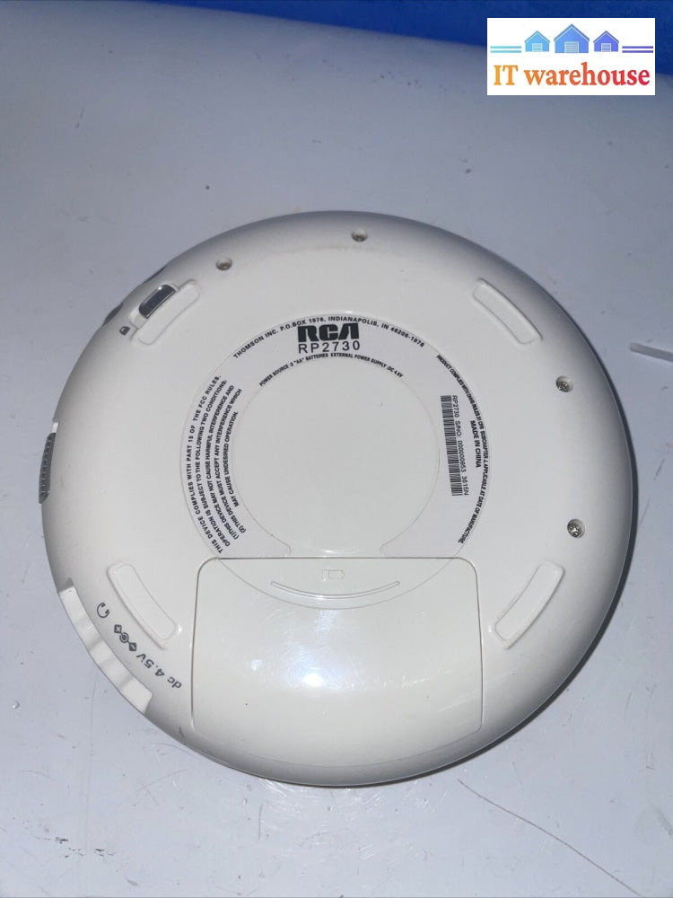 Rca Rp2730 Portable Cd Player With Fm Stereo Radio
