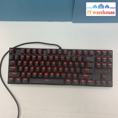 Red Dragon Kumara K552-KR GAMING Mechanical PC Keyboard RedDragon USB TESTED