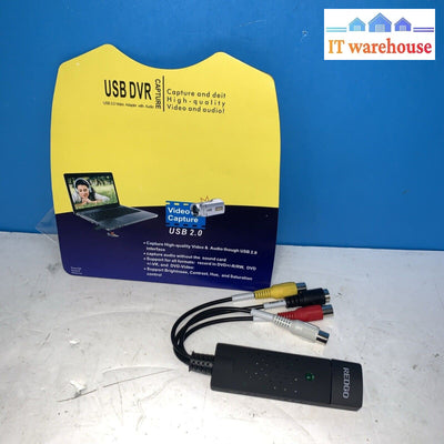 Redford  USB 2.0 DVR Video Audio Capture Adapter S-video
