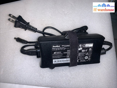ResMed 90W AC Power Adapter Model 370001 24V 3.75A CPAP Supply