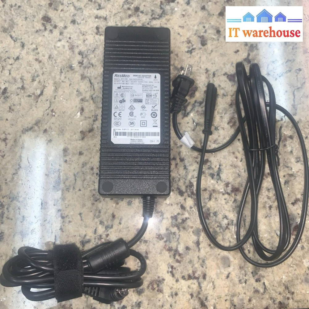 ResMed S9 90W AC Power Supply Adapter R360-760 / DA-90A24 – 24V 3.75A – Tested