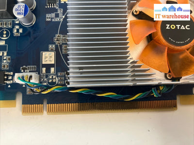 Retro Zotac GeForce 9400GT 512MB 128bit DDR2 DVI VGA Video Card 188-09N46-00BZT~