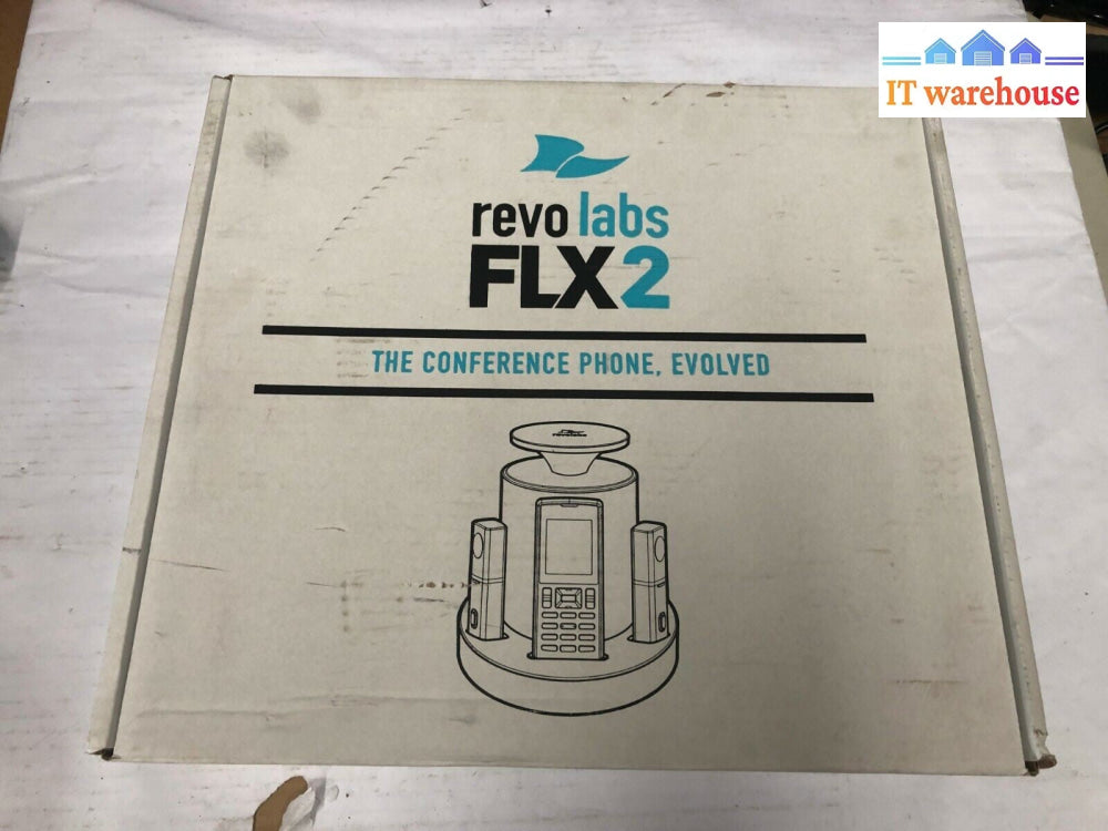 .Revolabs FLX2 IP Conference Station Wireless VoIP 10-FLX2-200-VOIP