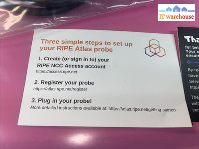 RIPE Atlas Probe V4 NanoPi NEO Plus2 devices with 512MB RAM managed by RIPE NCC