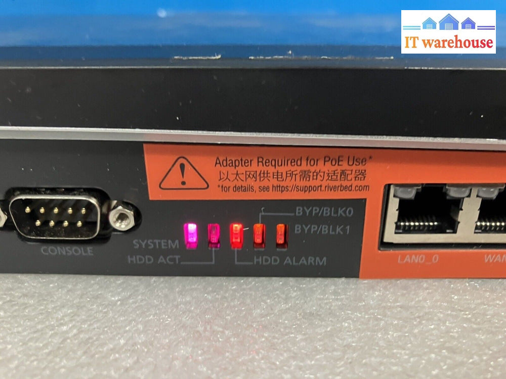 ~ Riverbed Steelhead CX-555 SERIES CXA-00555-B010 Server Network Appliance DTABA
