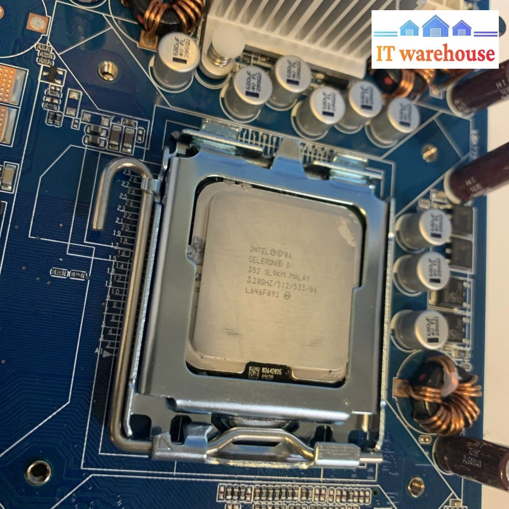 RJ DYNAMIC NMO-VO E150630 Motherboard + CPU