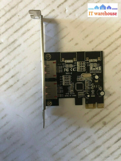 *RoHS SATA2 PCIe Card VI-PCIE-JM-2E-SATA2