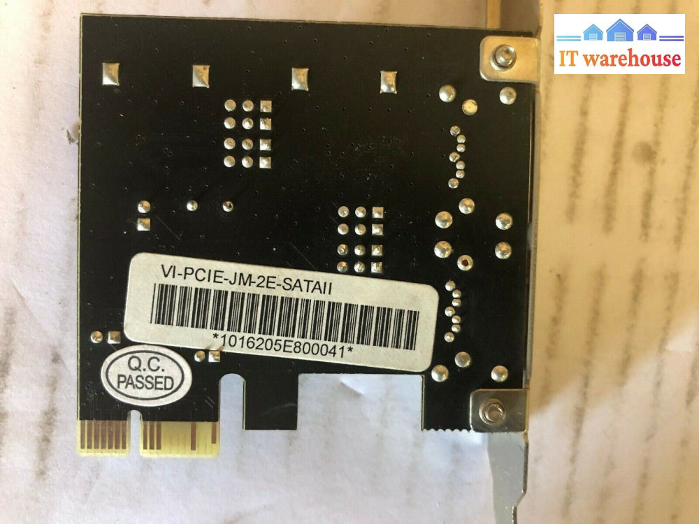 *RoHS SATA2 PCIe Card VI-PCIE-JM-2E-SATA2