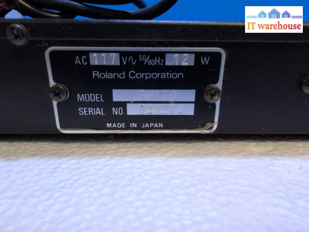 Roland D-110 Multi-Timbral Sound Module Classic Midi rackmount -