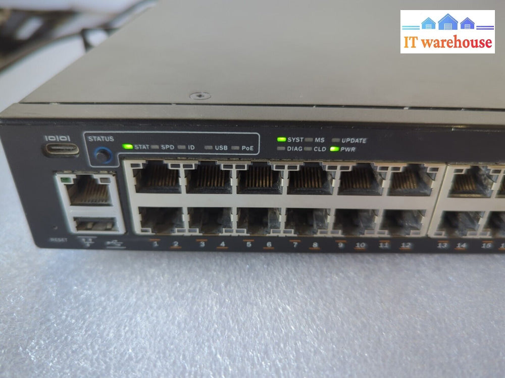 Ruckus Icx 7150-48P-4X1G 48-Port Poe + Ethernet Network Switch -