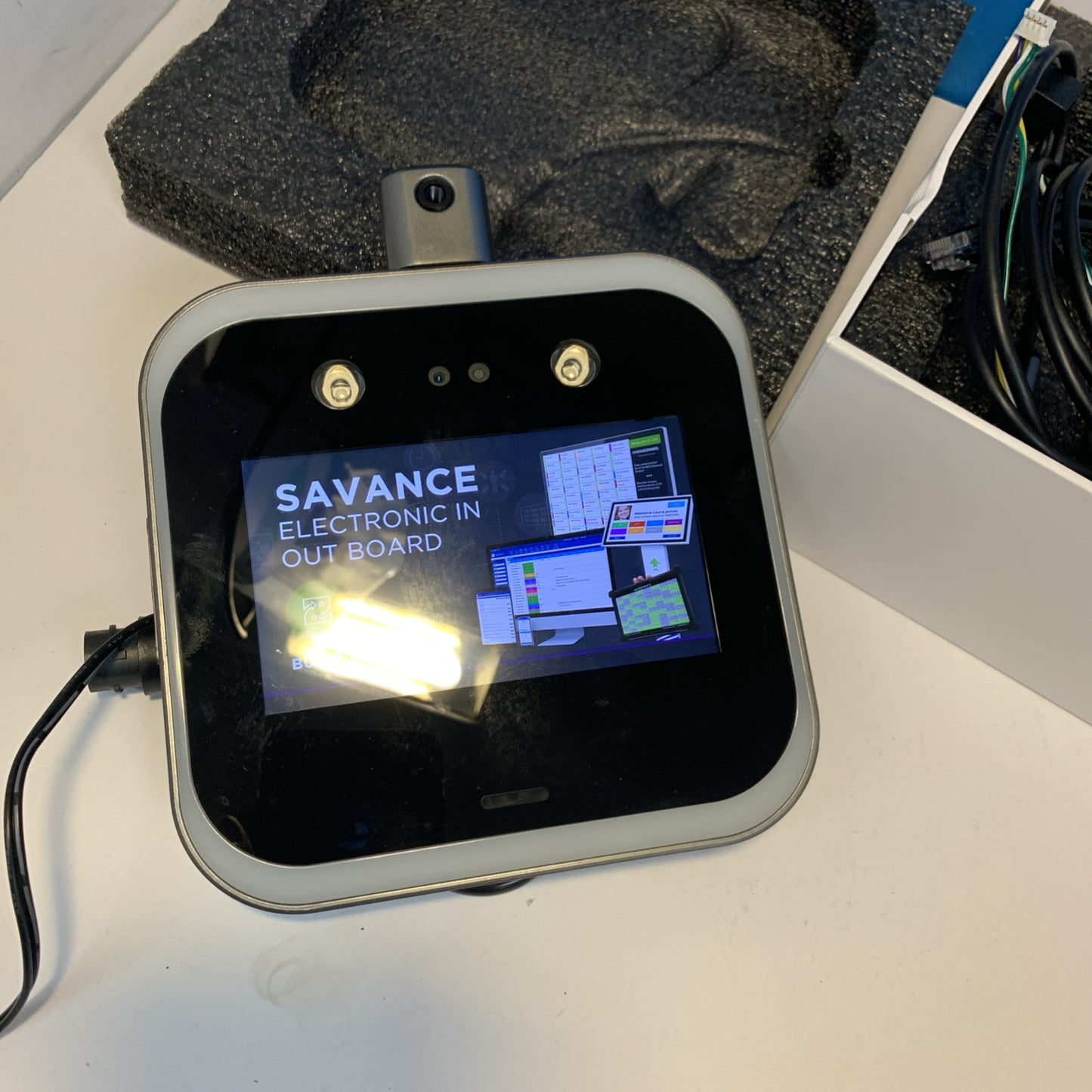 ZX-DF05T AI Facial Recognition Body Temperature and Clock In/Out Interface