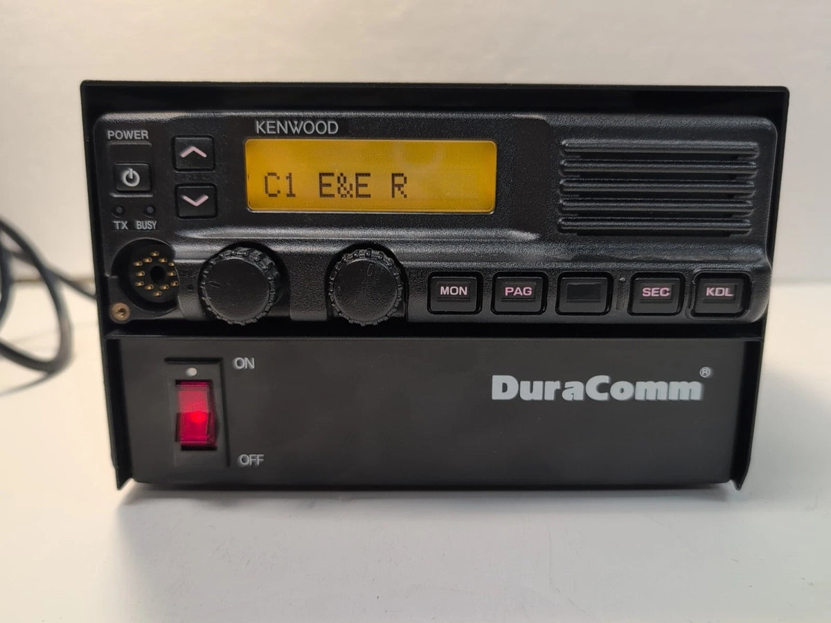 (NICE) Kenwood TK-5810 UHF P25 Mobile Radio Transceiver W/DuraComm LP-25 Power