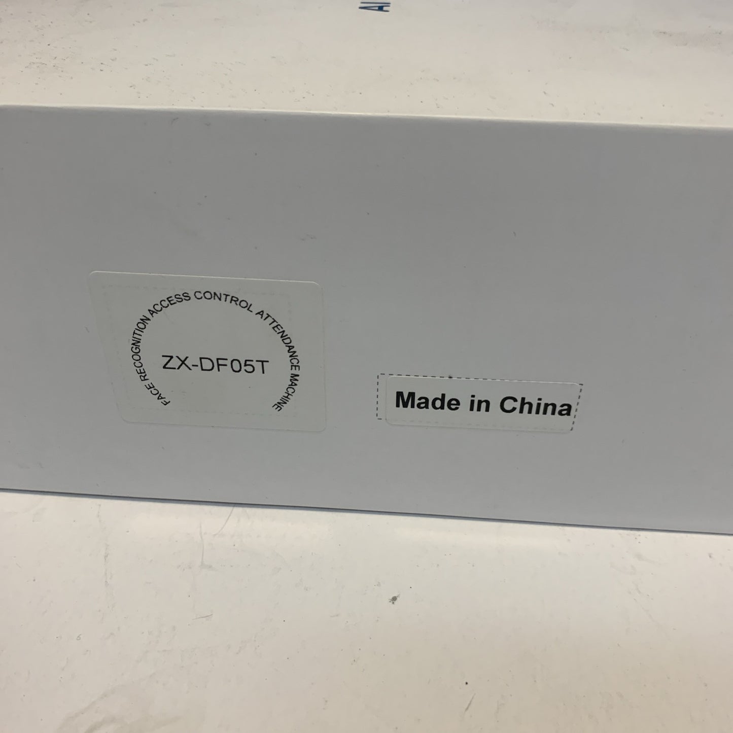 ZX-DF05T AI Facial Recognition Body Temperature and Clock In/Out Interface