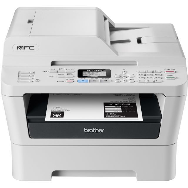 🔥 Brother MFC-7360N Monochrome Laser All-In-One Printer (drum requires replace)