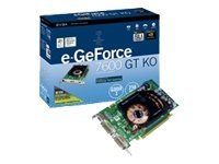 🔥 EVGA e-GeForce 7600GT KO 256-P2-N554-AX 256MB PCI-E Dual DVI Graphics Card