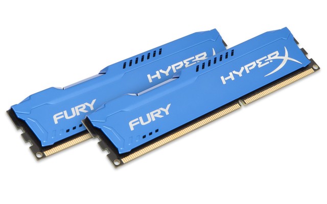 🔥 Kingston HyperX Fury Blue DDR3 1600MHz   4GB    HX316C10FK2/8