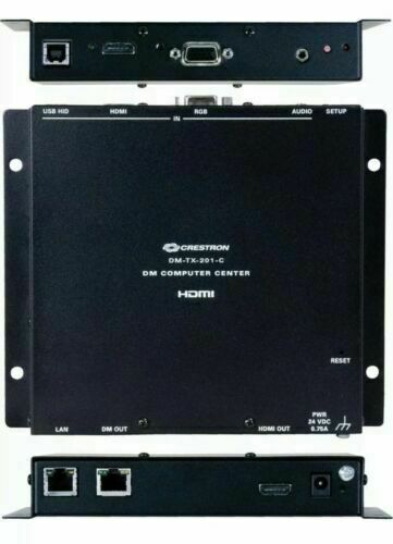 🎸 Crestron DM-TX-201-C DM Computer Center HDMI HDBaseT Transmitter Rack Mount