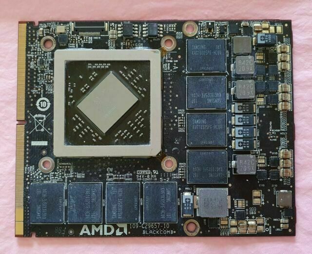 🎸 AMD Blackcomb MXM Laptop GPU Video Card 109-C29657-10 GDDR3 Memory Used