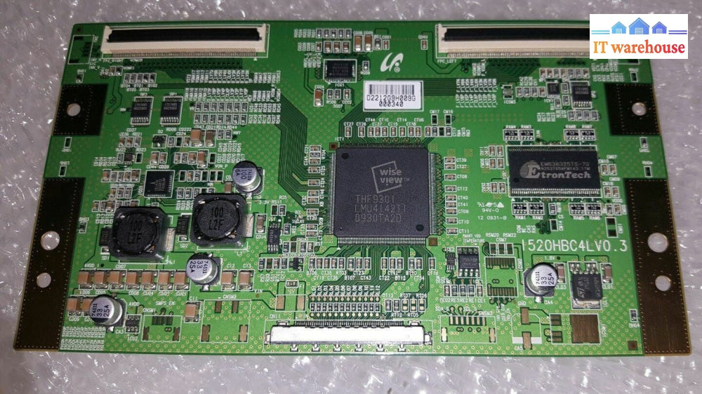 Samsung 1520HBC4LV0.3 T-Con LCD Control Board for LTI520HB01 52 inch LCD Panel