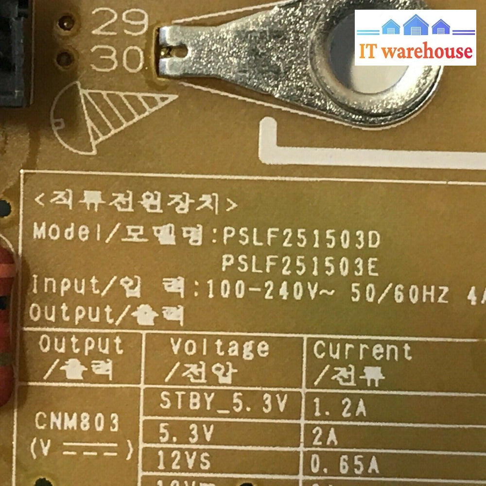 Samsung 46" LH46UDEPLBB  BN44-00309D PSLF251503D Power Supply Board Unit TESTED