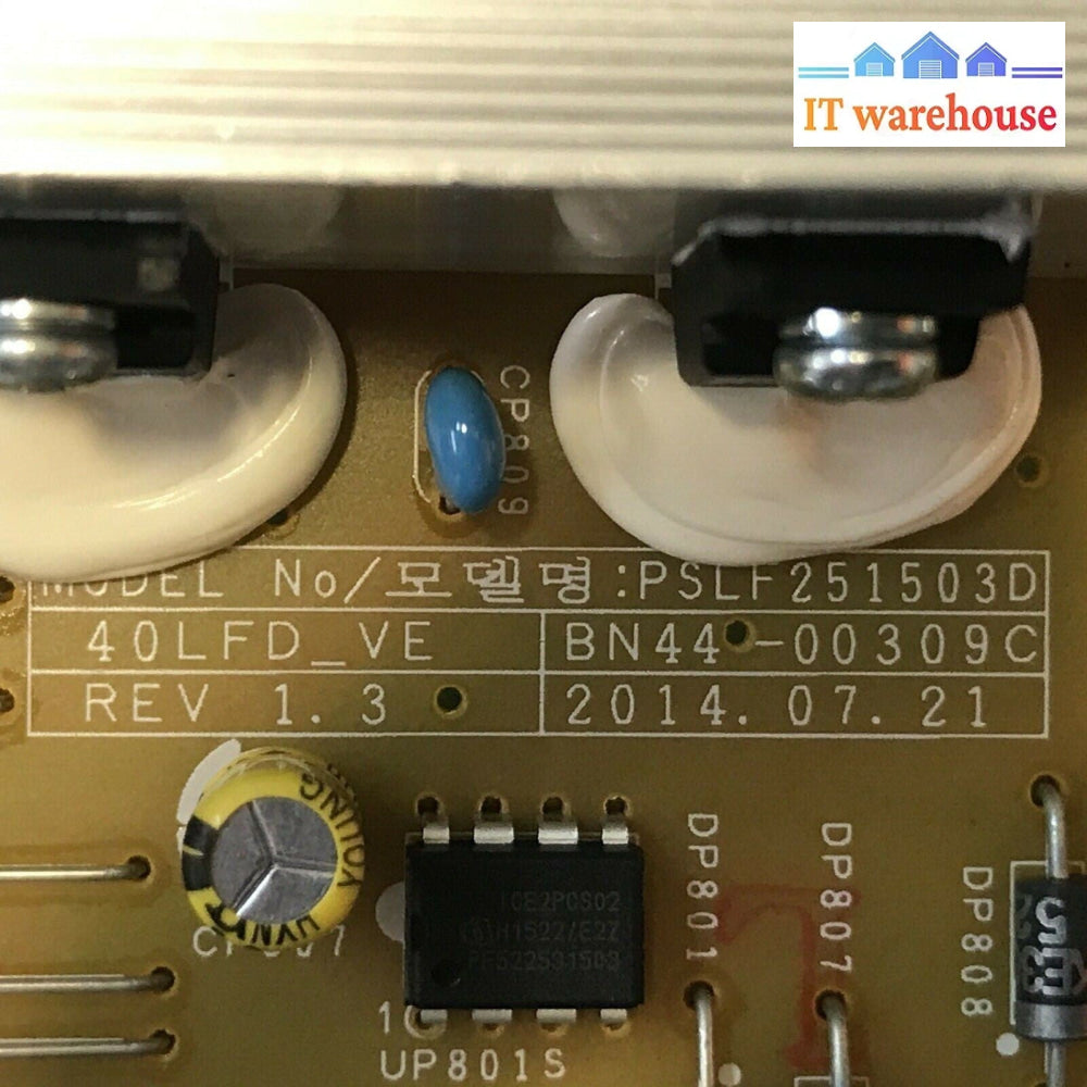 Samsung 46" LH46UDEPLBB  BN44-00309D PSLF251503D Power Supply Board Unit TESTED