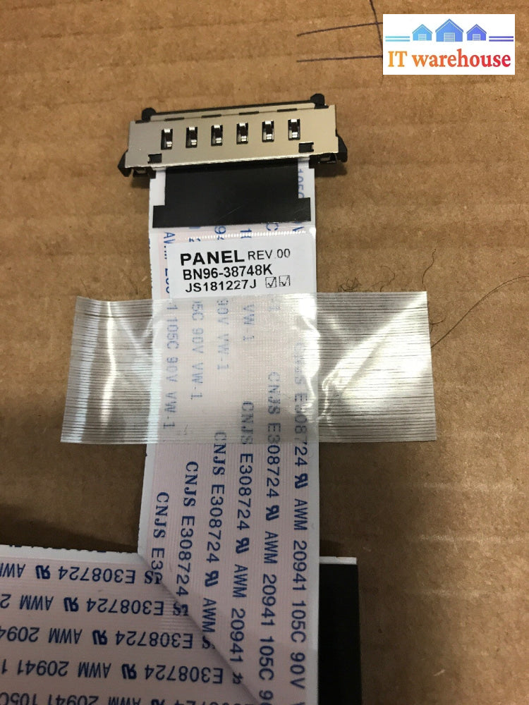 Samsung 890 Series 34 Curved Monitor C34H890WJN LVDS Ribbon Cables BN96-38748K