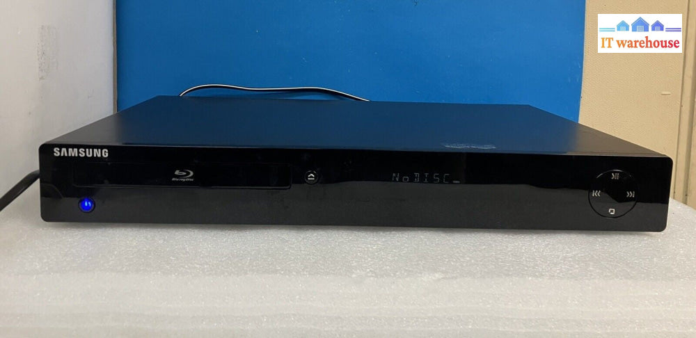 Samsung BD-P1500 Blu-ray Disc Player With Power Cord (No Remote)~