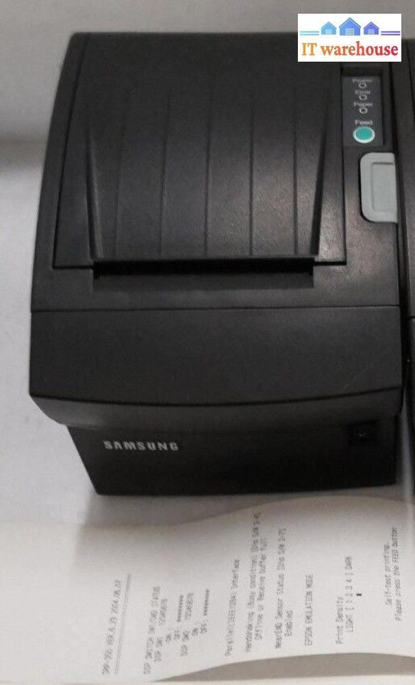 - Samsung Bixolon SRP-350PG Thermal Receipt Printer (PARALLEL) No AC ADAPTER