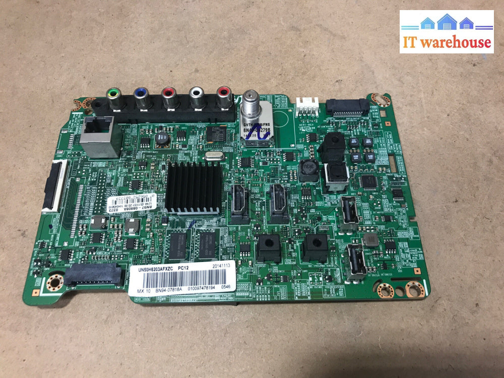 Samsung BN97-08808A UN50H6203AFXZC PC12 TV main board.