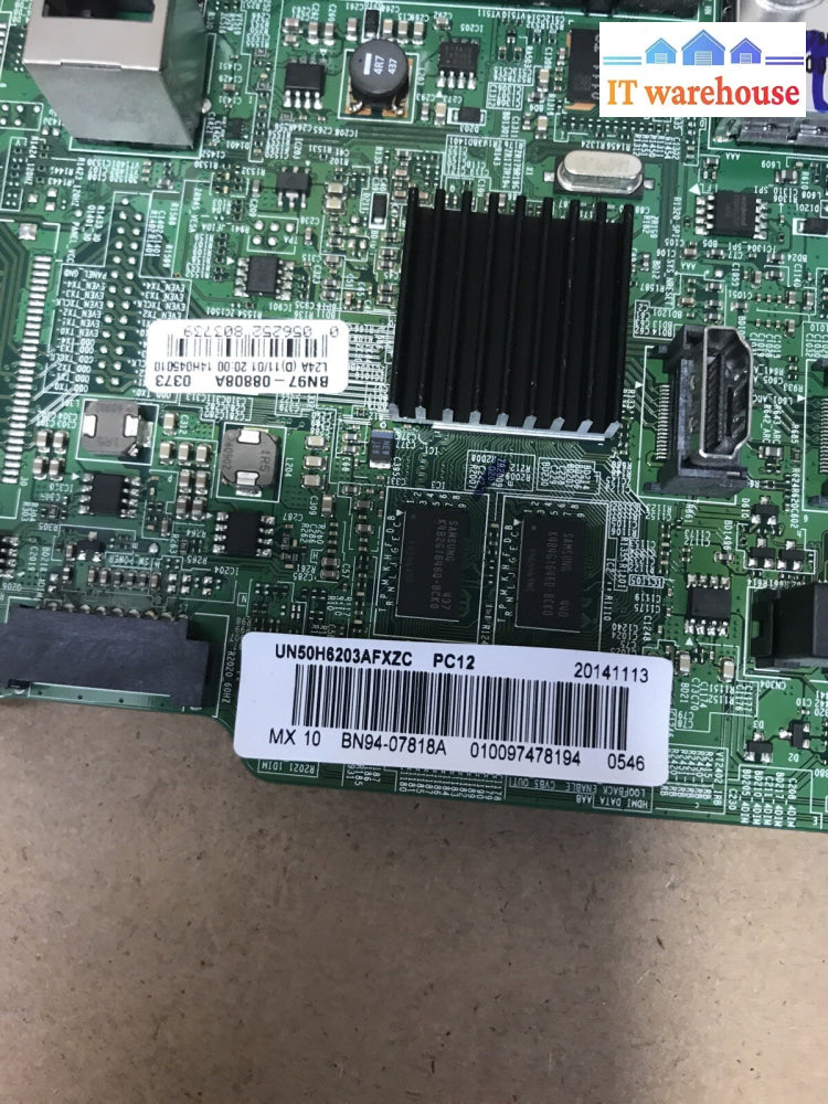 Samsung BN97-08808A UN50H6203AFXZC PC12 TV main board.