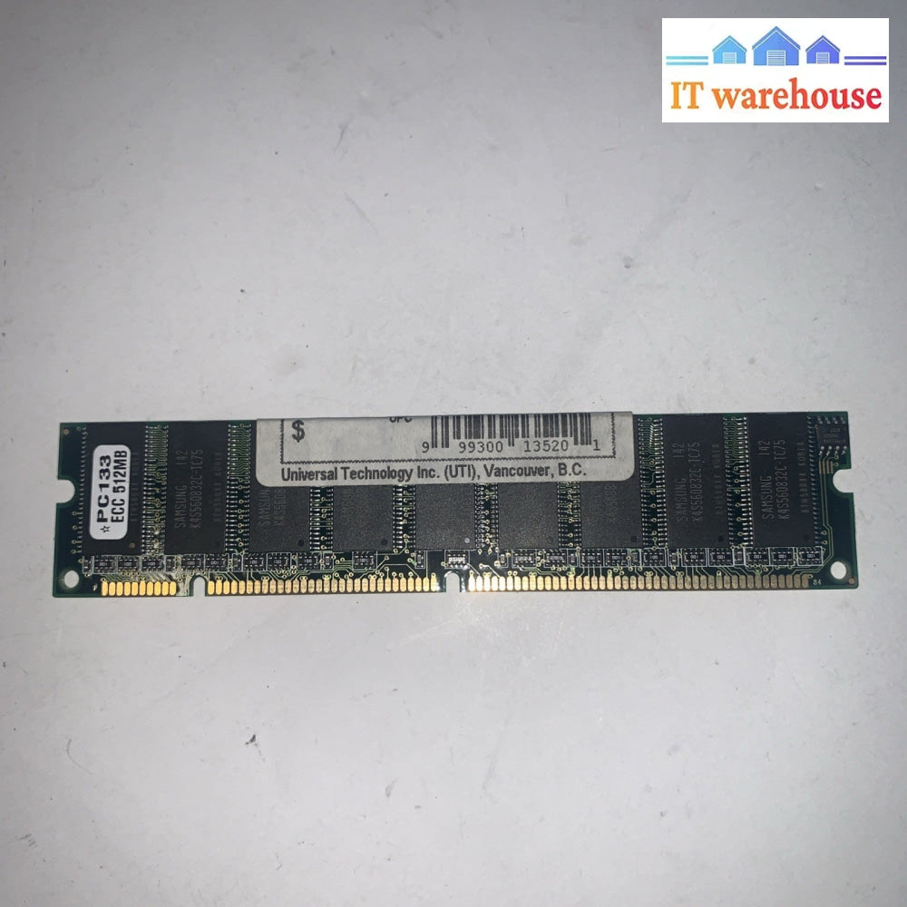 Samsung Chips 168 pin 512MB PC133 133MHz SDR ECC memory (not For PC)