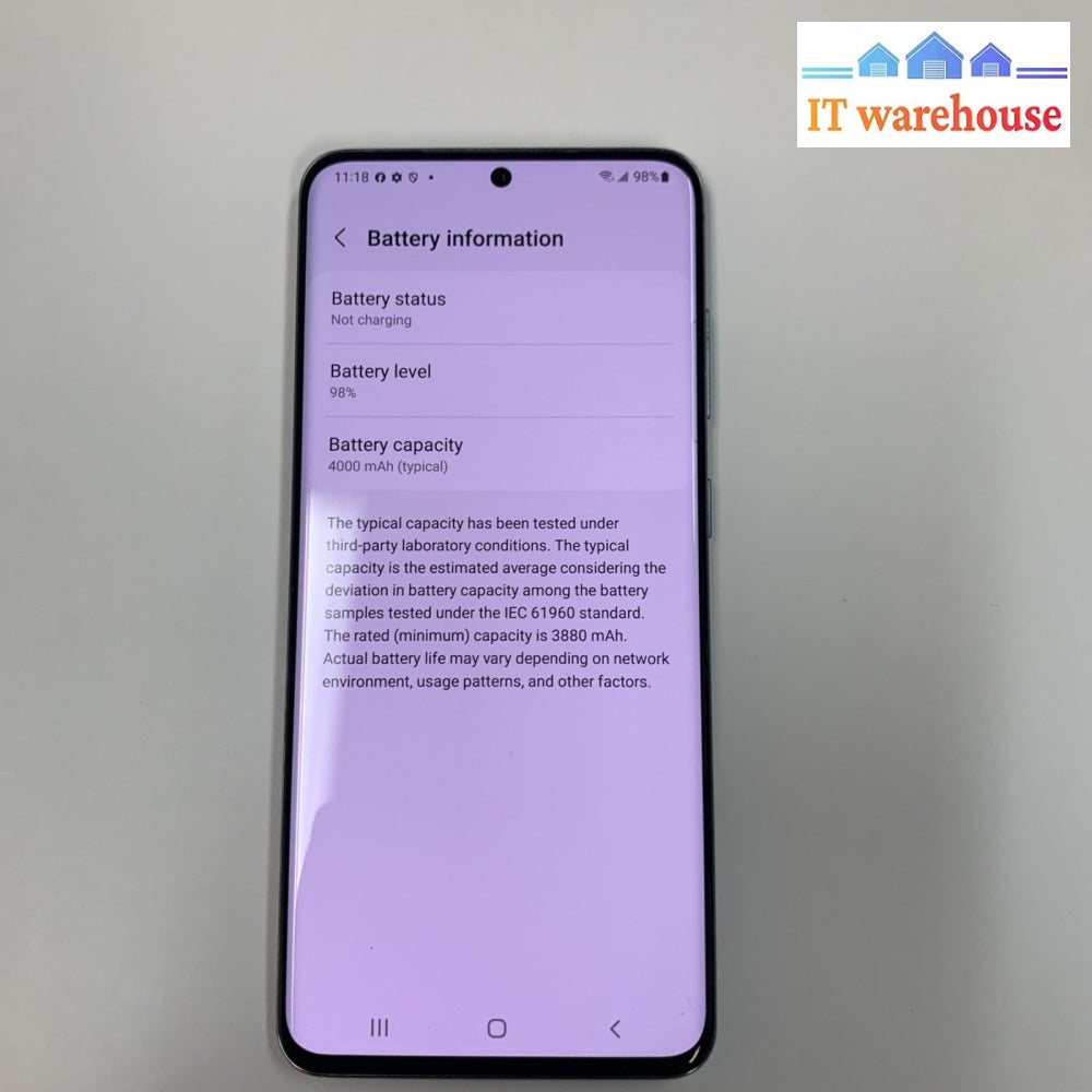 Samsung Galaxy S20 FE 5G 128GB + 128GB SD SM-G981W (Unlocked)