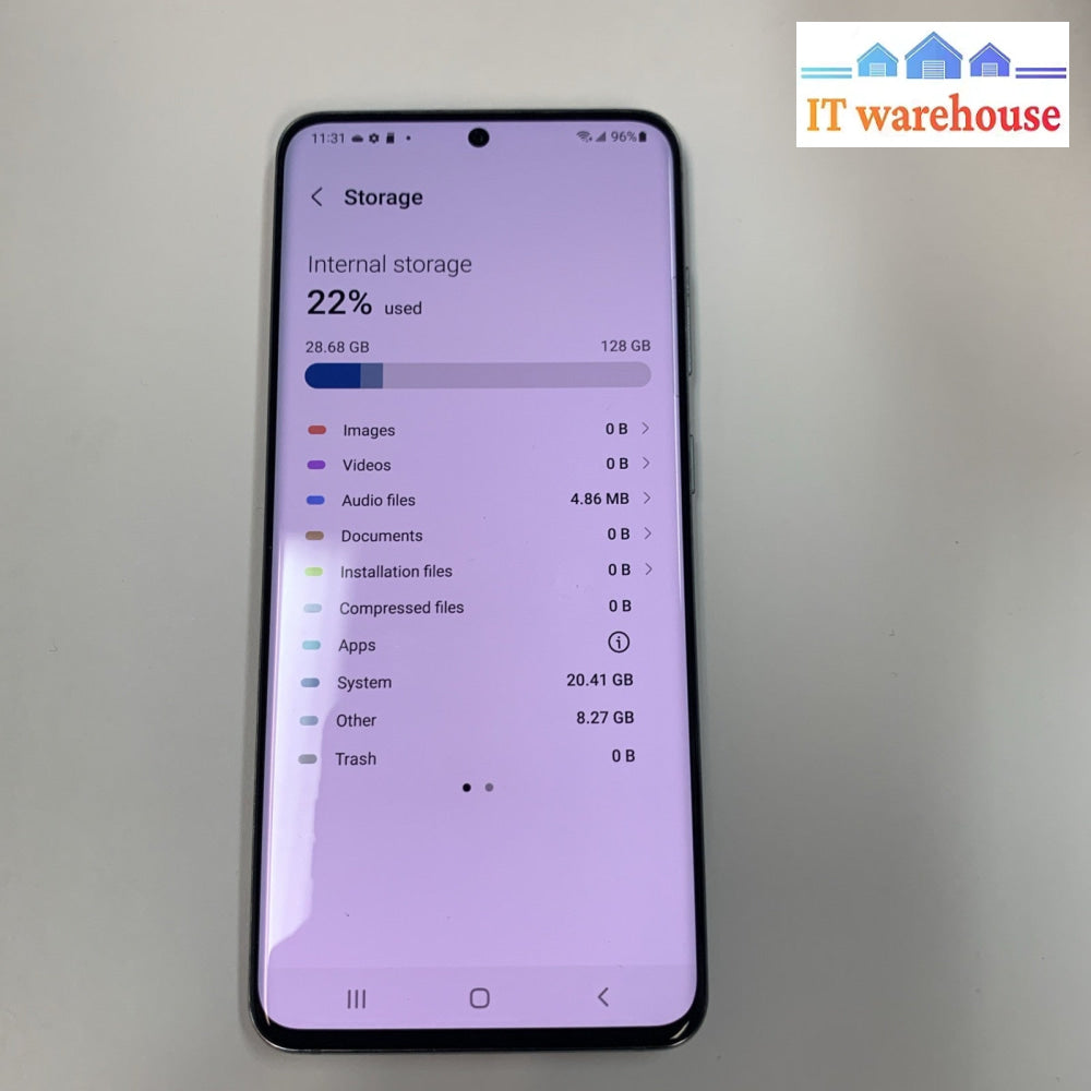 Samsung Galaxy S20 FE 5G 128GB + 128GB SD SM-G981W (Unlocked)