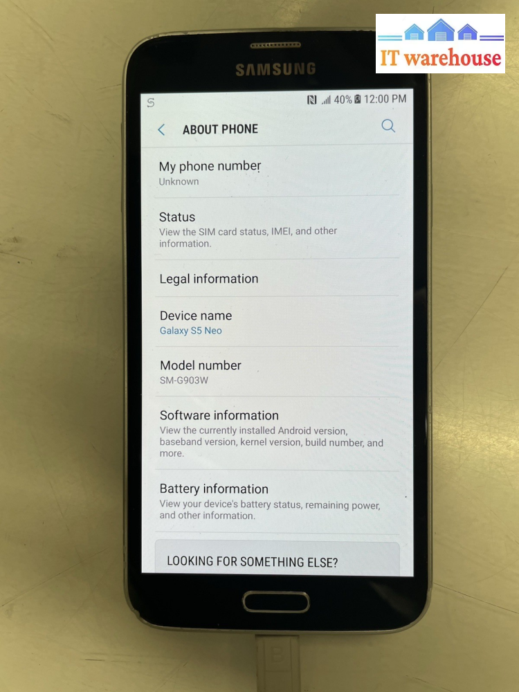Samsung Galaxy S5 Neo SM-G903W 16 GB (Unlocked) Smartphone Tested  +