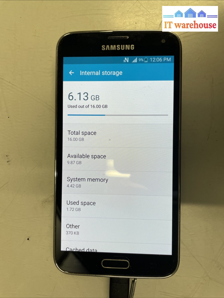 Samsung Galaxy S5 SM-G900W8 - 16GB  (Unlocked) Smartphone Tested  +
