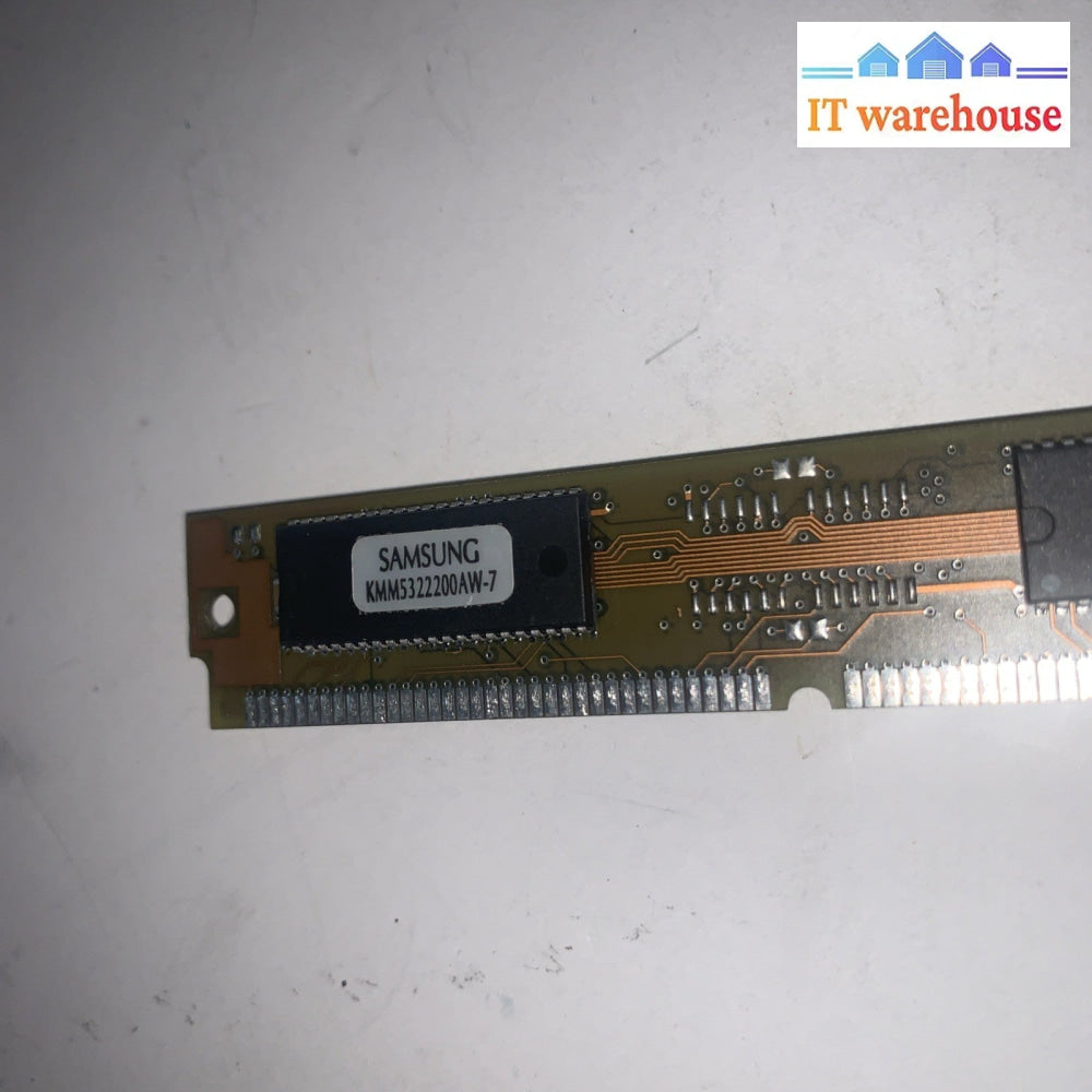 Samsung KMM5322200AW 8MB 72 Pin 70ns EDO memory