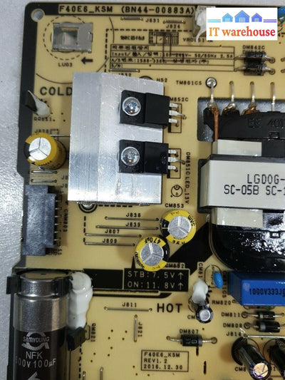 - SAMSUNG LH43PMFPBGA/GO POWER SUPPLY BOARD BN44-00883A F40E6_KSM @@@