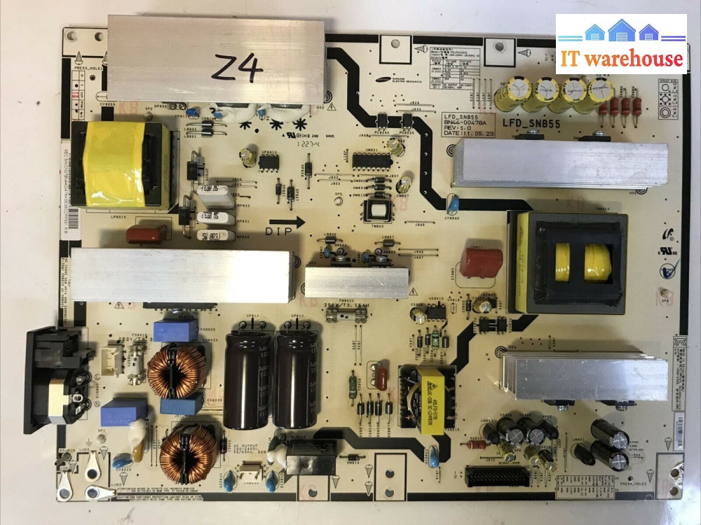 Samsung LH55CPPLBB/ZA  BN44-00478A PSLF251503L Power Supply Board Unit
