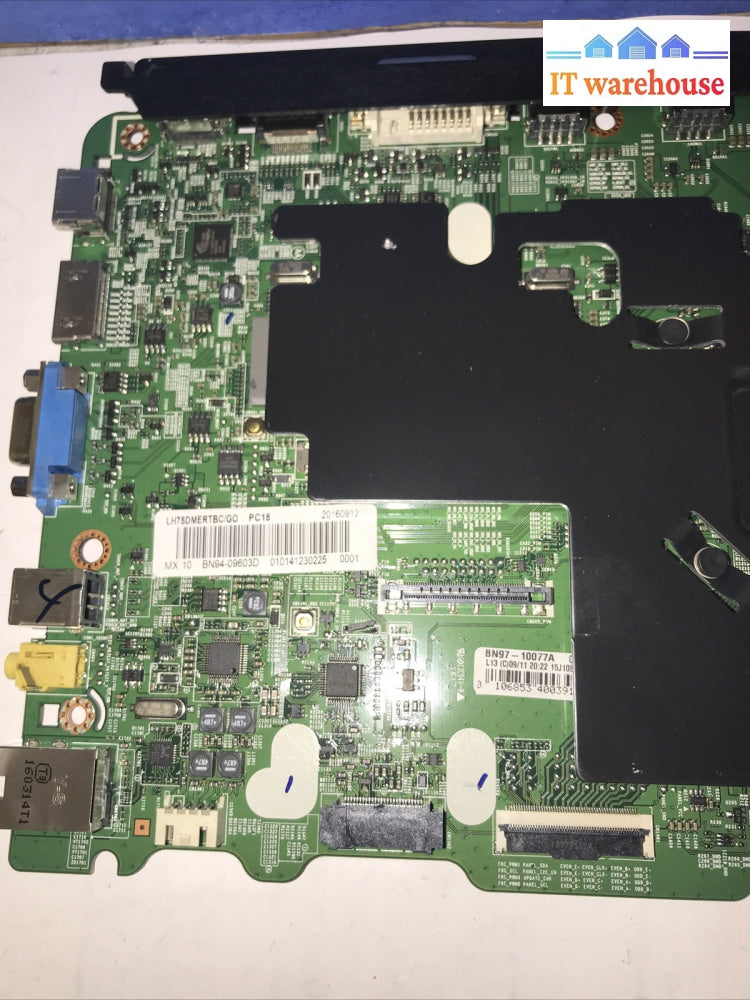 Samsung Main Board LH75DMERTBC/GO BN94-09603L for DM75E-BR 75" Touch Display