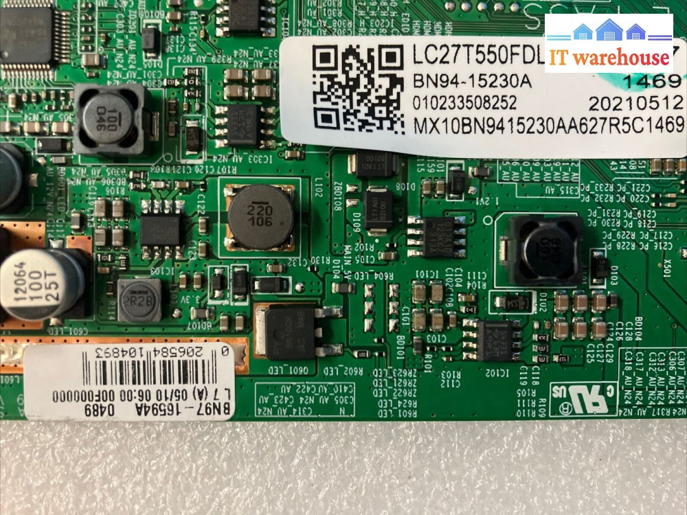 ~ Samsung Monitor 27" Curved Monitor Main Board Genuine (BN94-15230A)