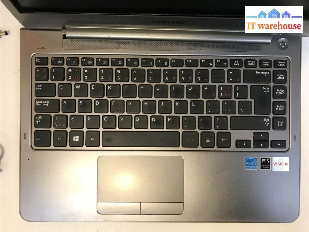 SAMSUNG NP535U4C 14"Laptop  AMD A6 NO RAM/HDD For parts (as is)