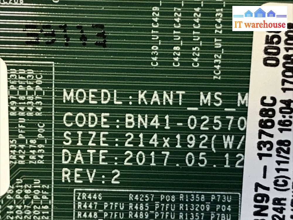 SAMSUNG QN55Q6FAMFXZC Mainboard 94-12756c 41-02570B 97-13768C TESTED