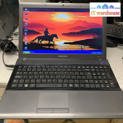 Samsung RV515 Laptop NP-RV515L 15.6 AMD E-350 4GB 500GB Windows XP Pro SP3