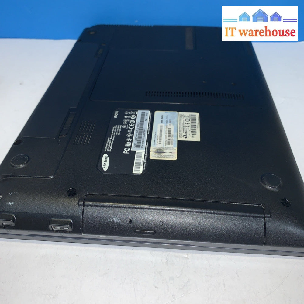 Samsung RV515 Laptop NP-RV515L 15.6 AMD E-350 4GB 500GB Windows XP Pro SP3