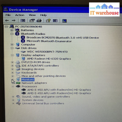 Samsung RV515 Laptop NP-RV515L 15.6 AMD E-350 4GB 500GB Windows XP Pro SP3
