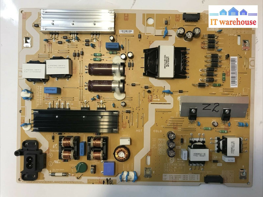 Samsung UN65MU6290FXZA Power Supply BN44-00808E / PSLF261S07B / L65S6NR_MSM 