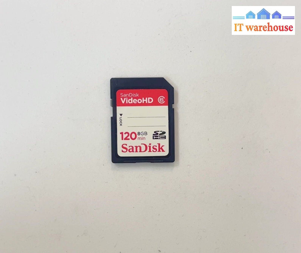 SanDisk 8GB VideoHD SD Memory Card