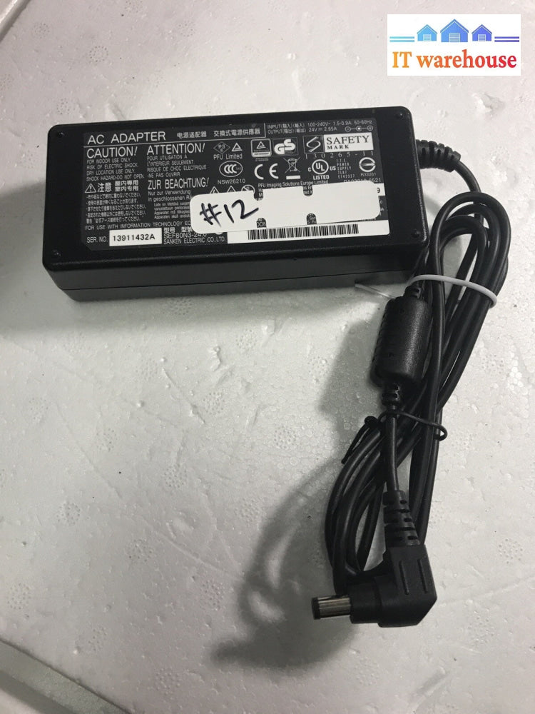 Sanken  AC adapter Model SEF80N3-24.0