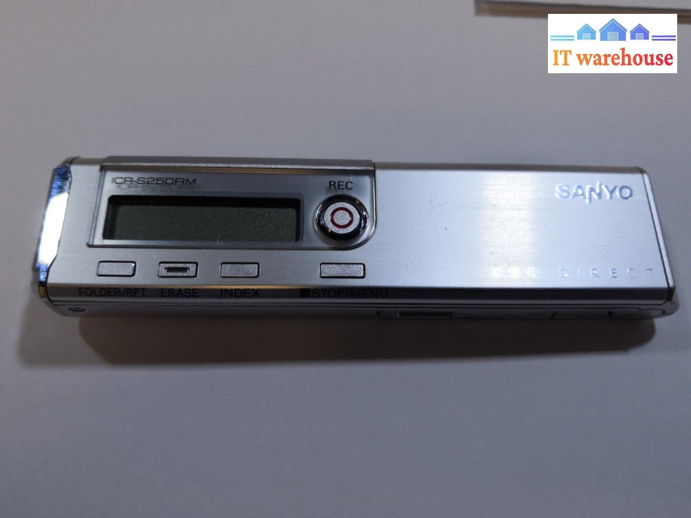 + Sanyo-ICR-S250RM - voice recorder @@@   